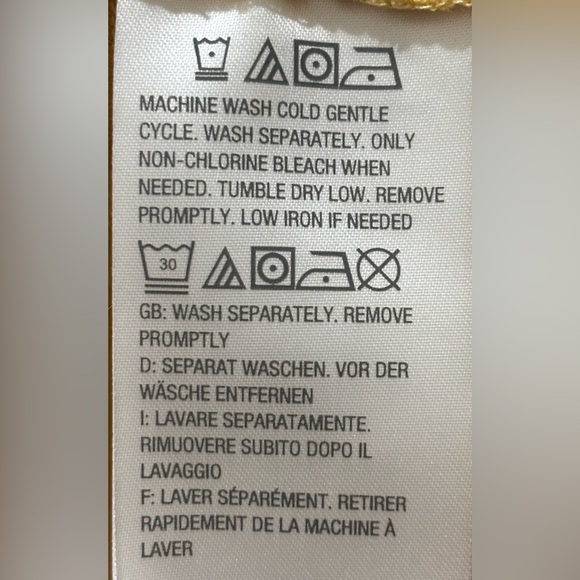 LOGO Yellow Lace Accent Jacket 2X - Picture 6 of 6